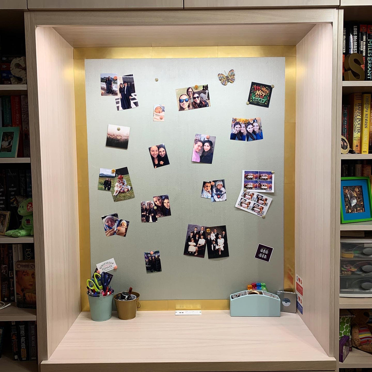 MagLiner Wall Inset over desk