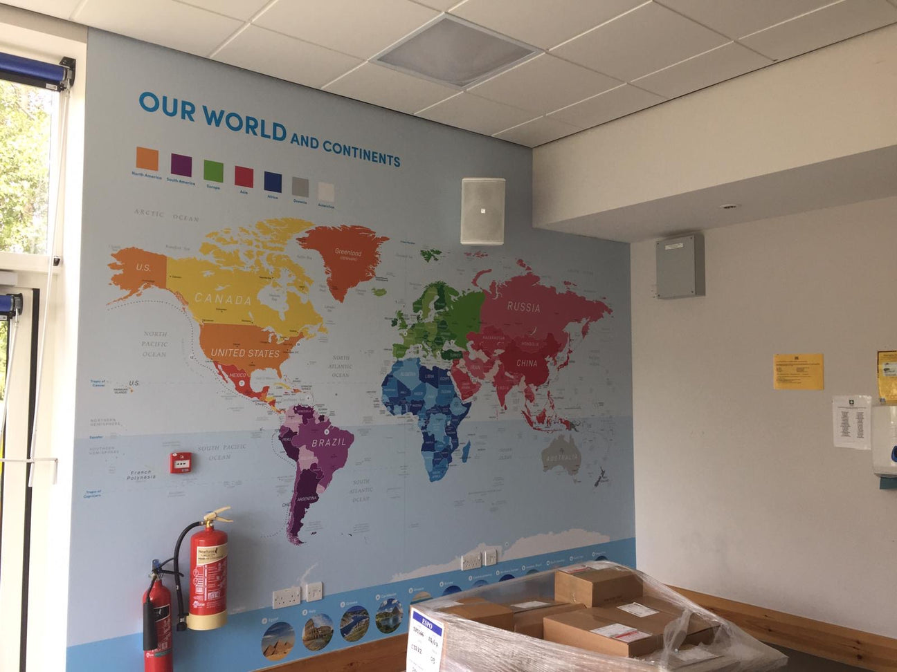 MagLiner used with World Map