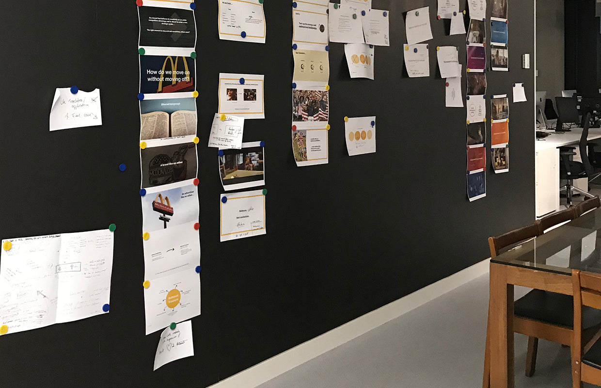 Leo Burnett - Collaborative Wall for an Active Workspace