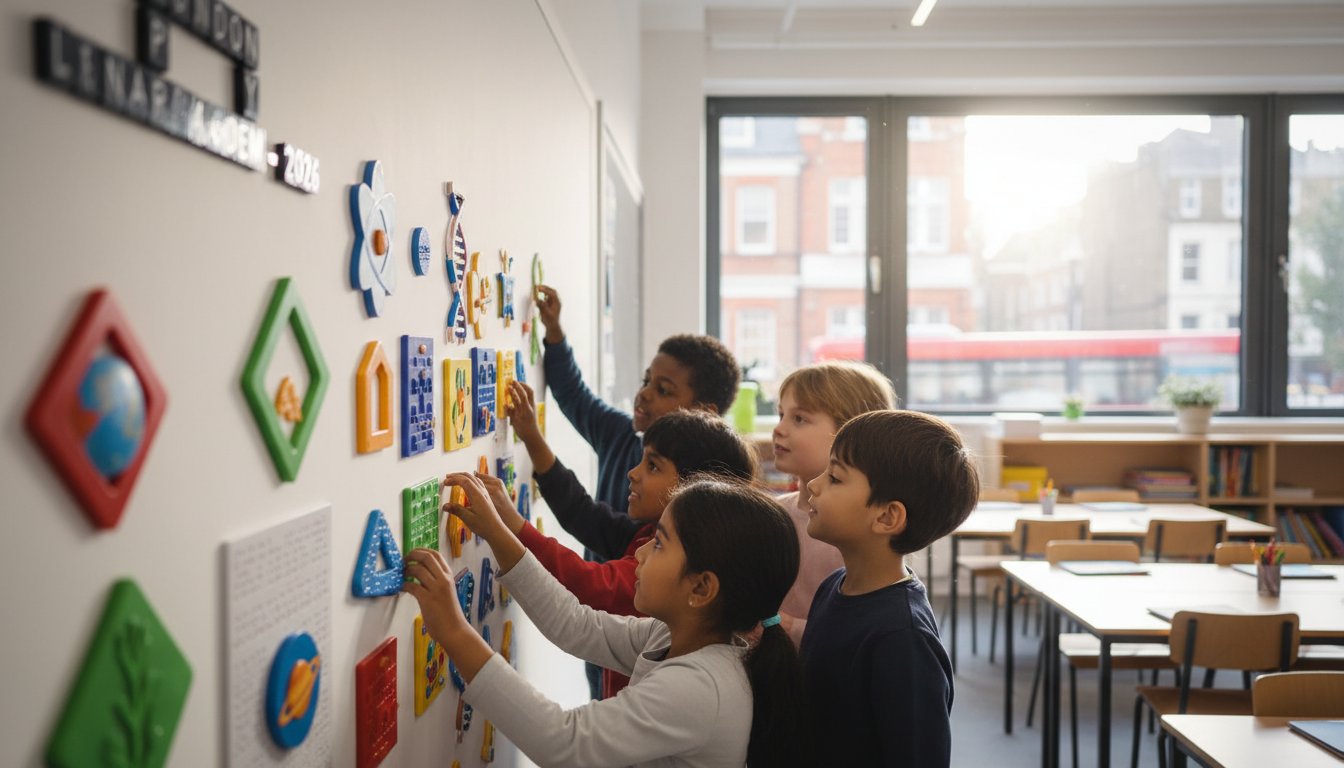 Magnetic Learning Wall