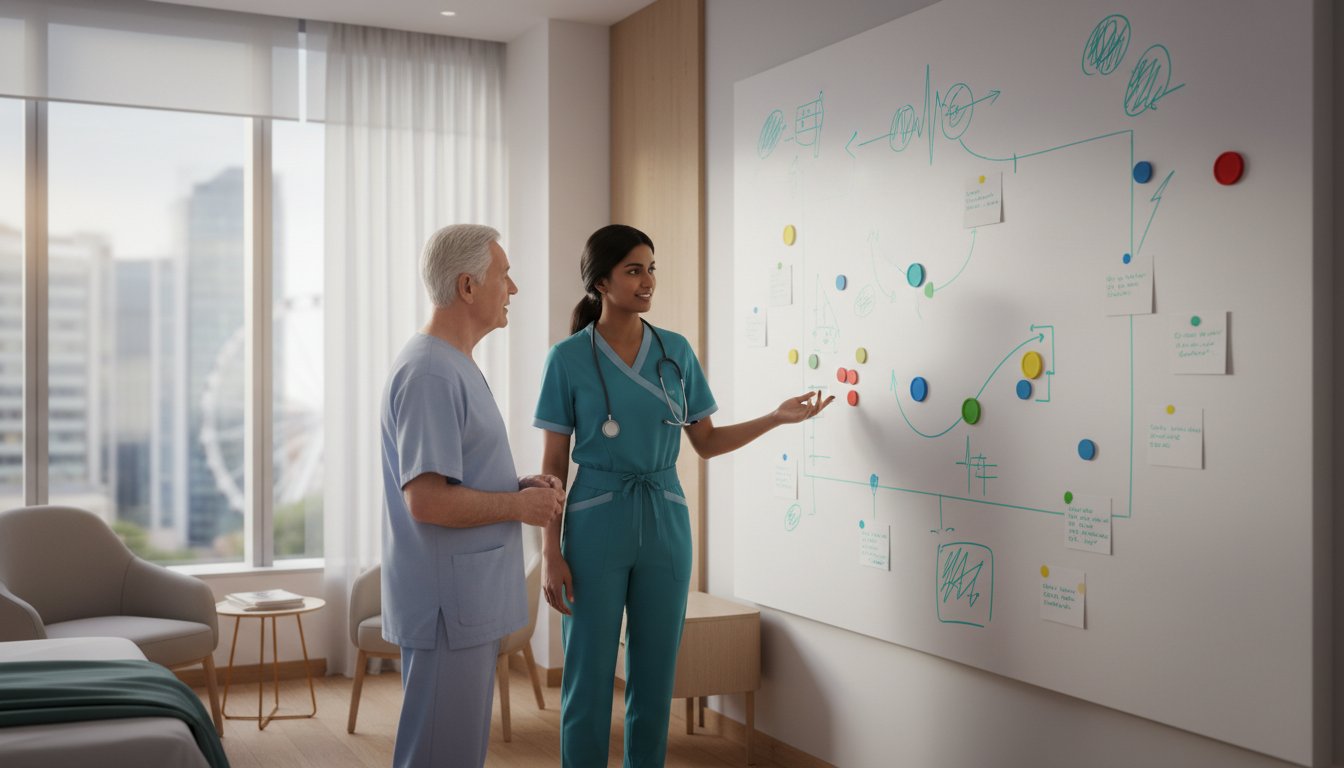Interactive Walls in Healthcare: Enhancing Patient Recovery and Clinical Efficiency