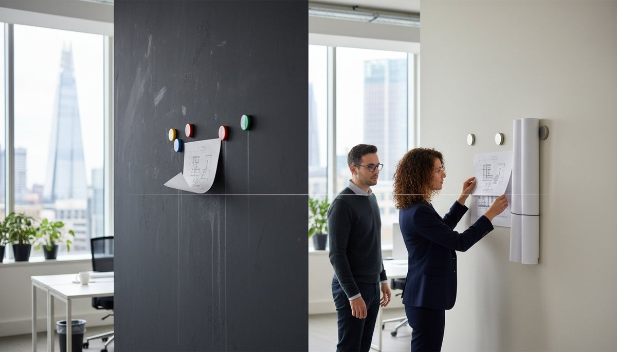 Magnetic Paint vs Wallpaper: The Definitive Comparison for 2026