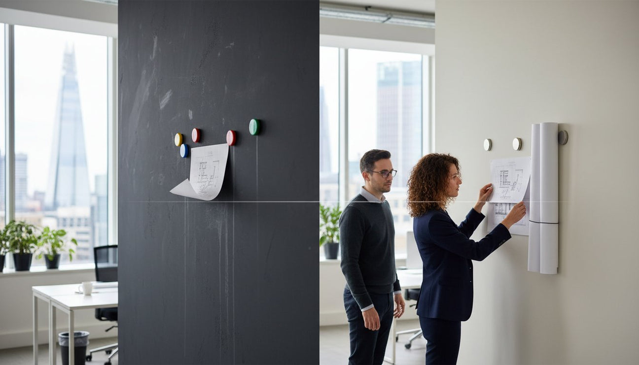 Magnetic Paint vs Wallpaper: The Definitive Comparison for 2026