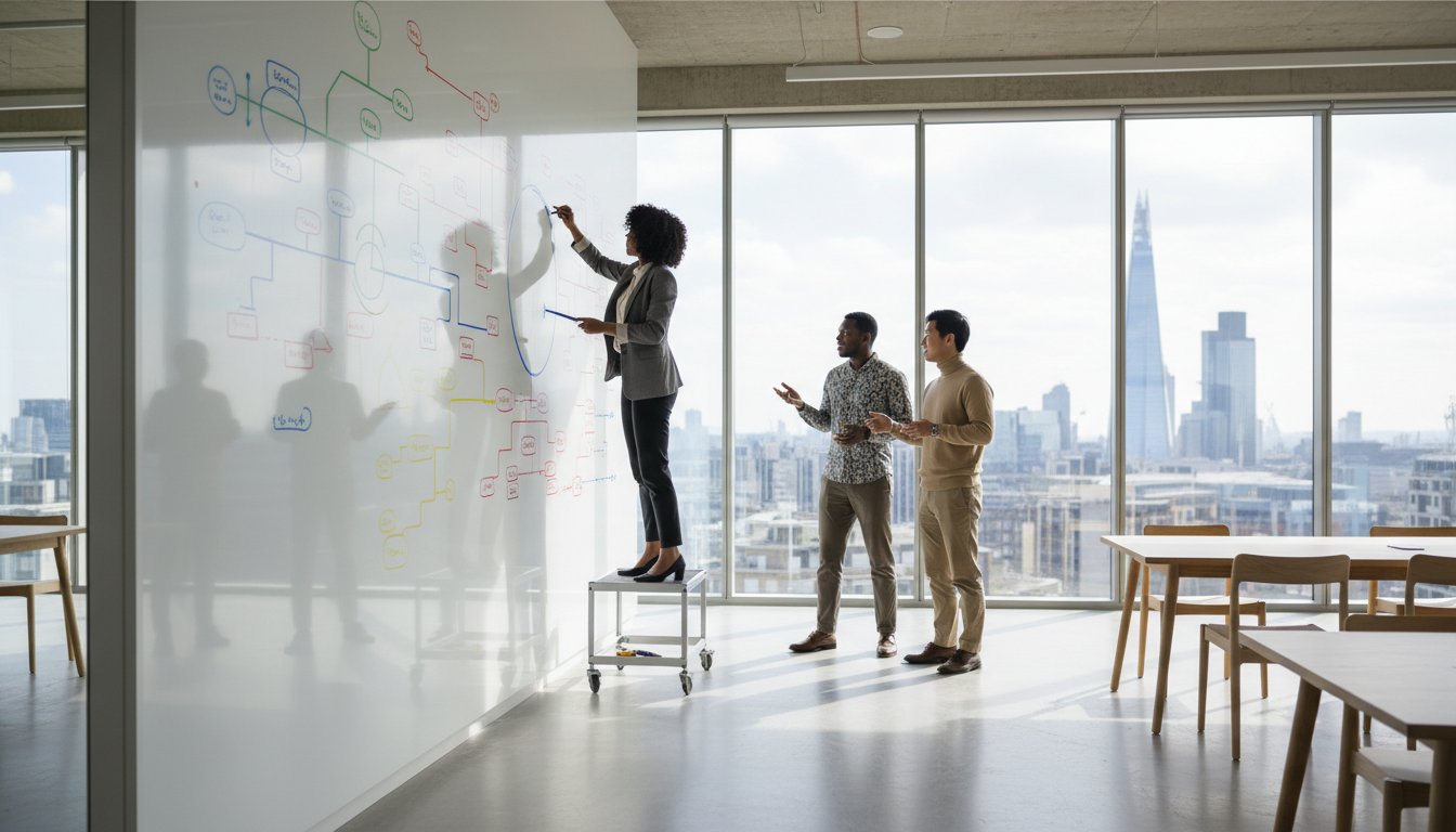 Writable Wall Covering UK: The 2026 Guide to Interactive Surfaces