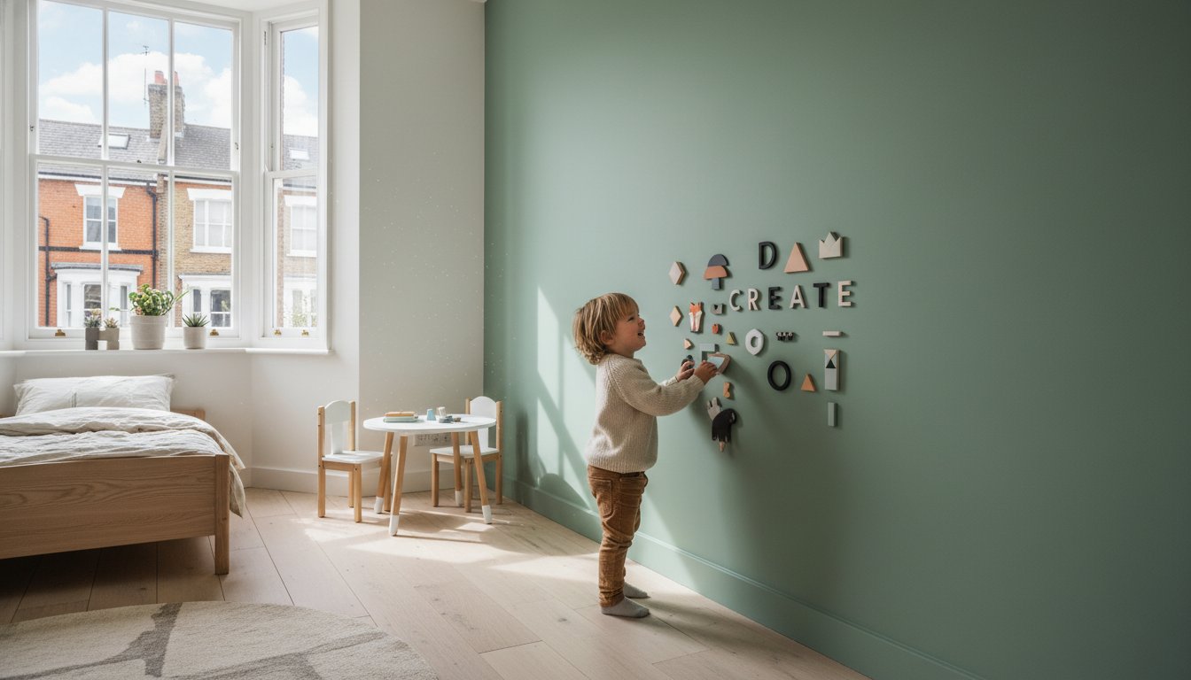 The Ultimate Magnetic Wall for Kids Rooms: A Parent’s Guide to Interactive Decor