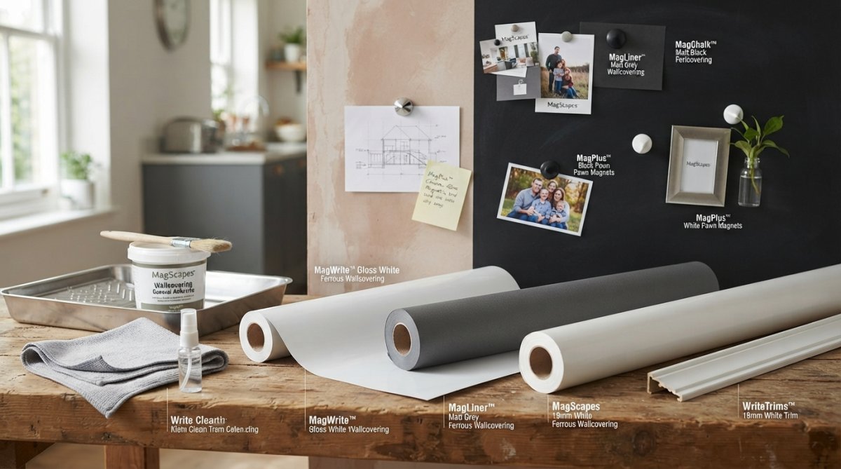 Best Magnetic Wallcovering for Home: 2026 Guide