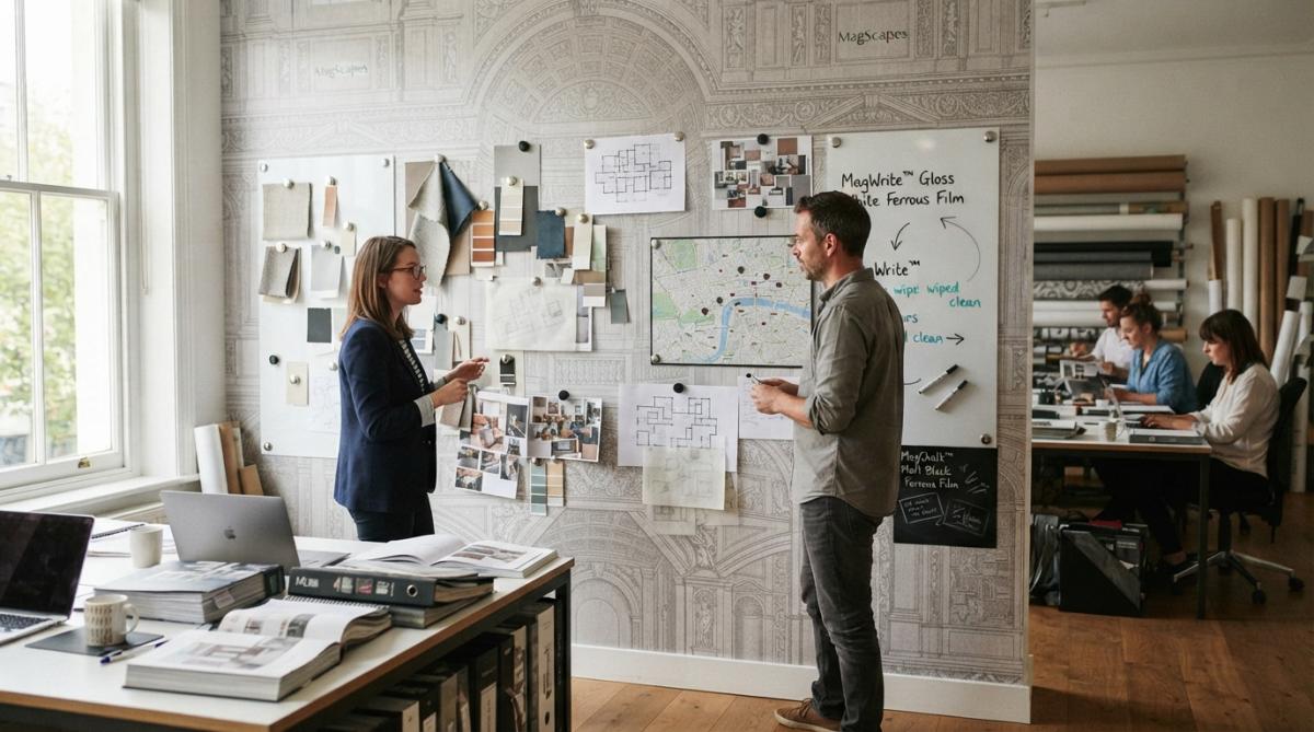 Custom Magnetic Wallcovering for Designers: A 2026 Guide