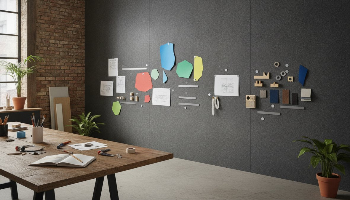 Magnetic Wallcovering for Creative Studios: A Complete Guide