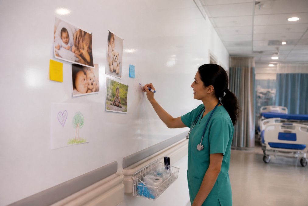 Visual magnetics alternatives for hospitals