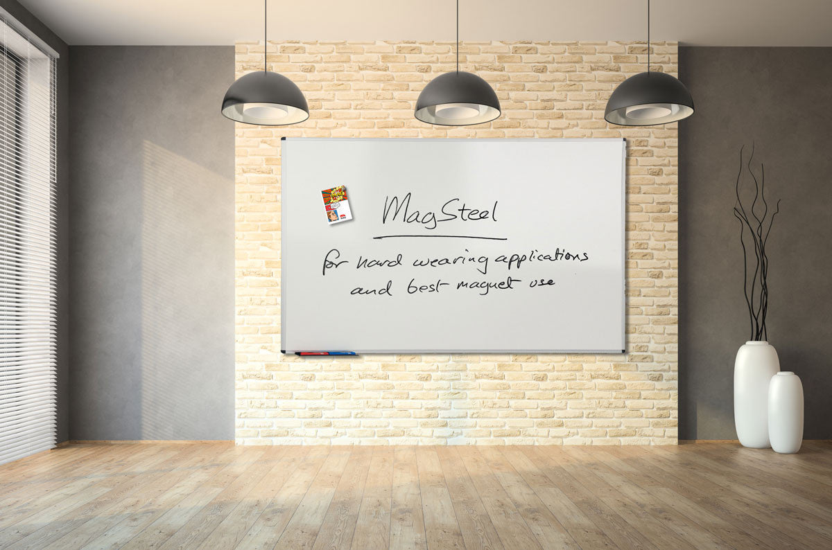 MagSteel™ - Vitreous Steel Panels for Textured Walls
