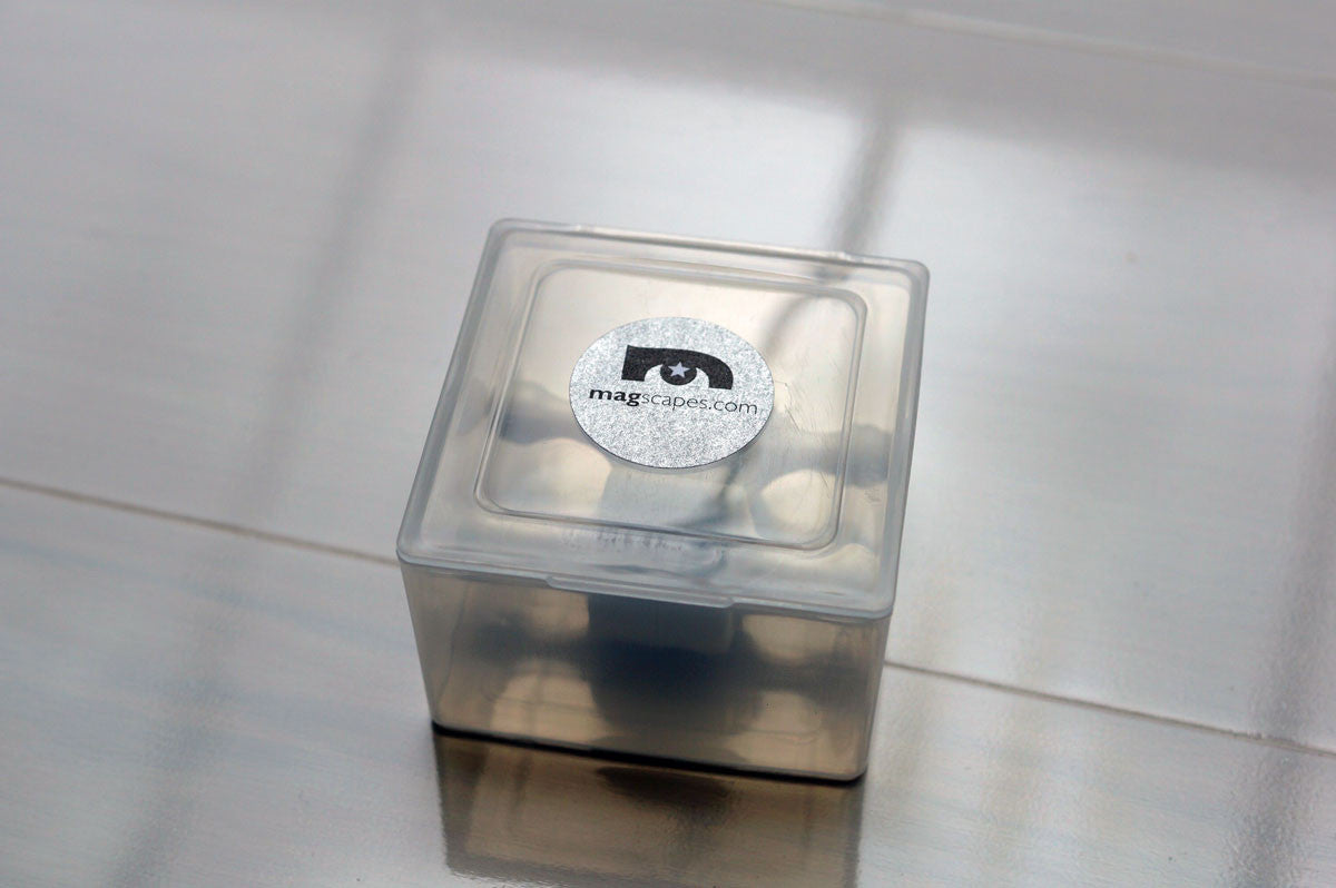 MagPlus™ Pawn - Large White 4 x Magnets in a Box - MagScapes
 - 1