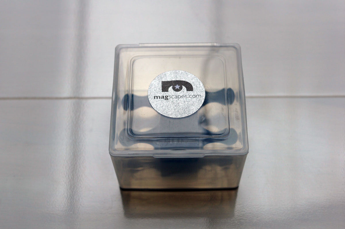MagPlus™ Pawn - Large Black 4 x Magnets in a Box - Box