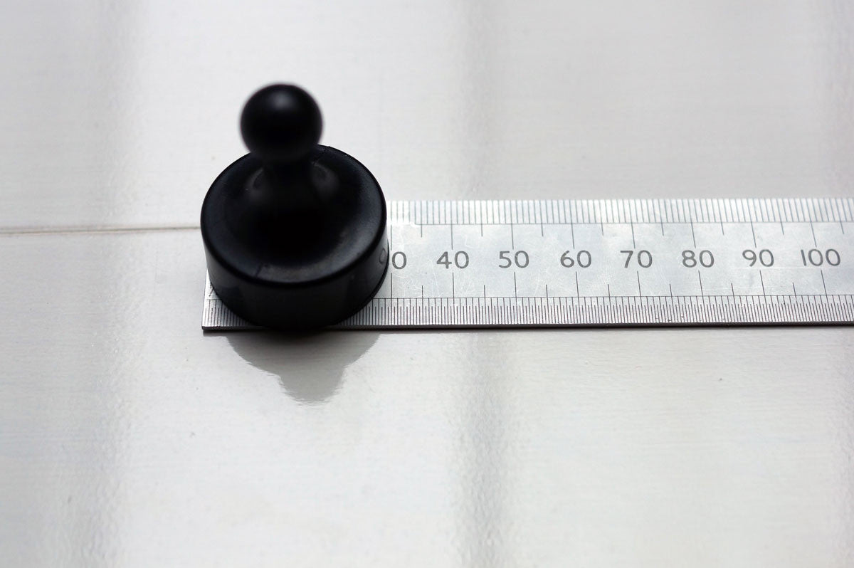 MagPlus™ Pawn - Large Black 4 x Magnets in a Box - Width