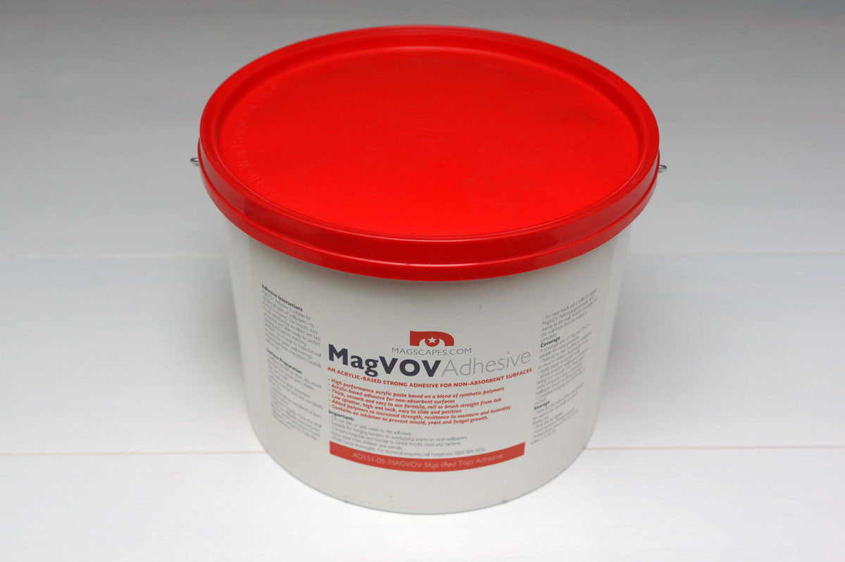 MagVOV™ Wallcovering (Vinyl On Vinyl) Adhesive – MagScapes