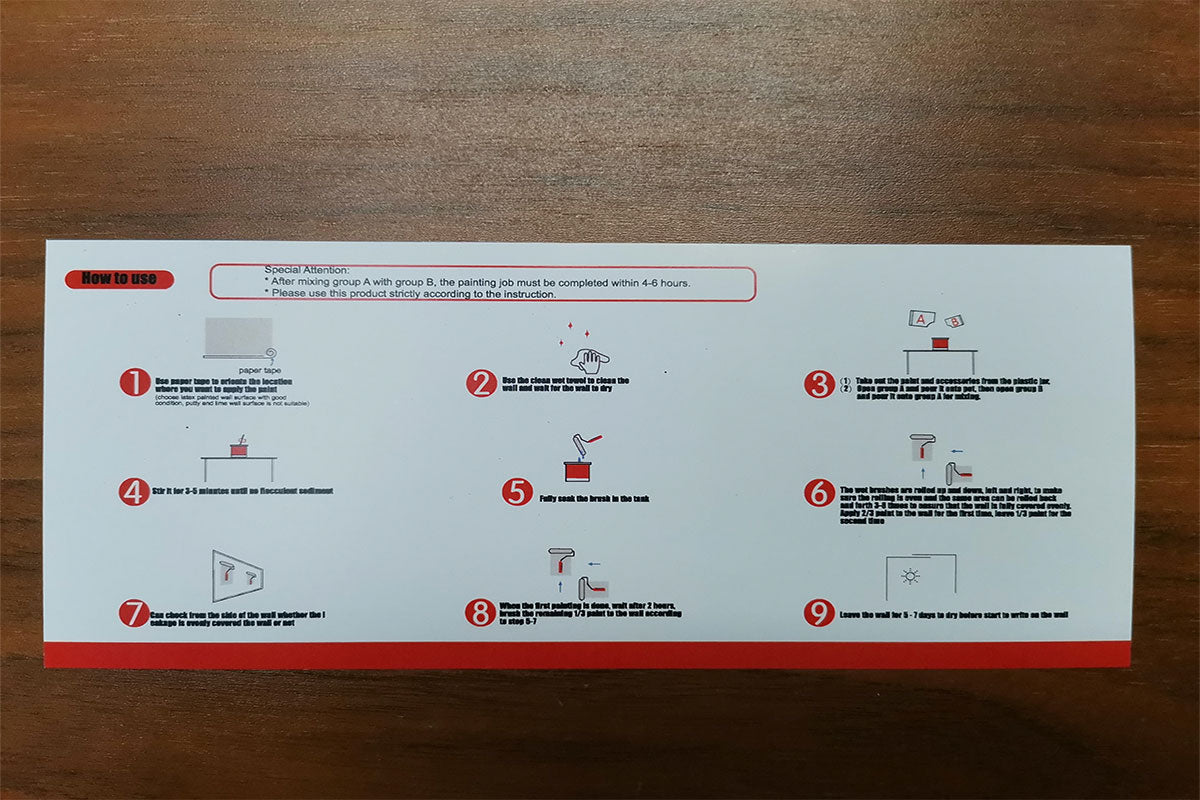 WritePaints Instructions